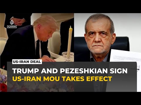 Trump Signs U.S.-Iran MoU: A Diplomatic Milestone
