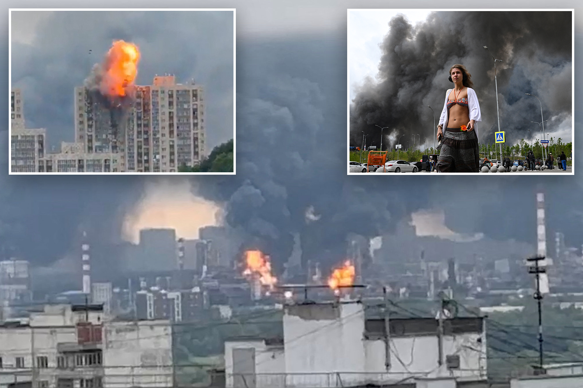 Ukraine Strikes Moscow Oil Refinery, Disrupts Flights