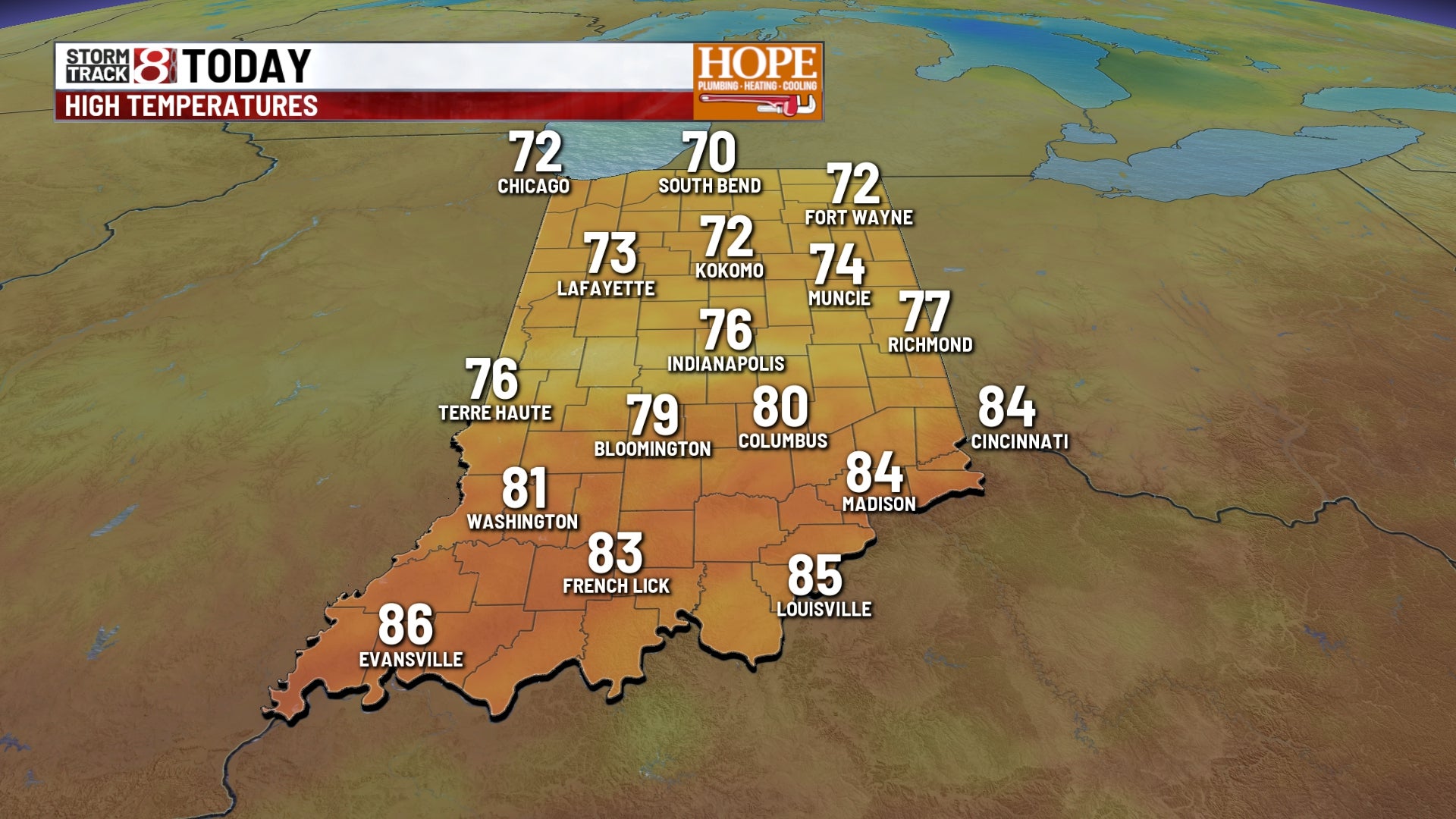 Flooding Concerns in Central Indiana Amid Cooler Temps