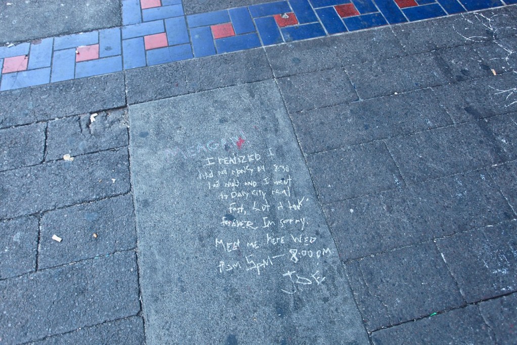 Community Message for Meagan on Mission Street