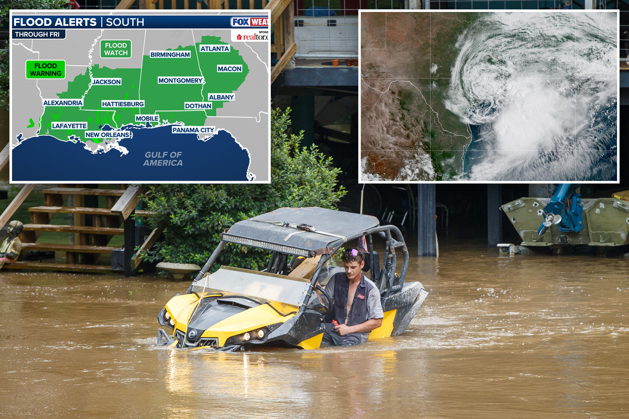 Flash Flood Risk from Post-Tropical Storm Arthur