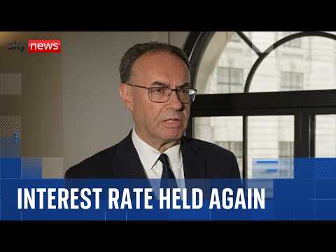 Bank of England Holds Rates Amid Higher Inflation