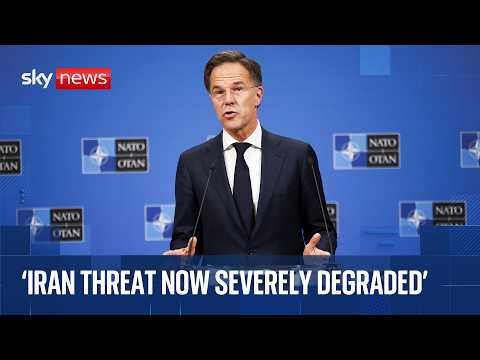 NATO’s Mark Rutte Celebrates US-Iran Peace Deal