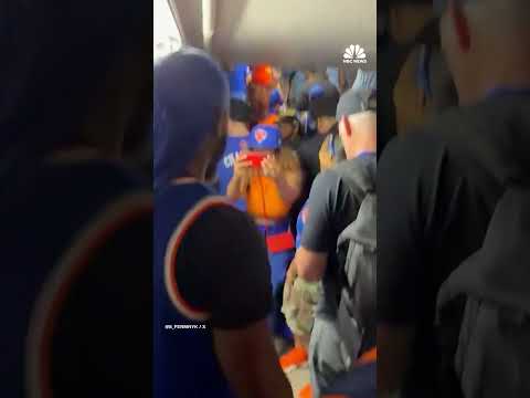 Knicks Fans Celebrate with Epic NYC Parade