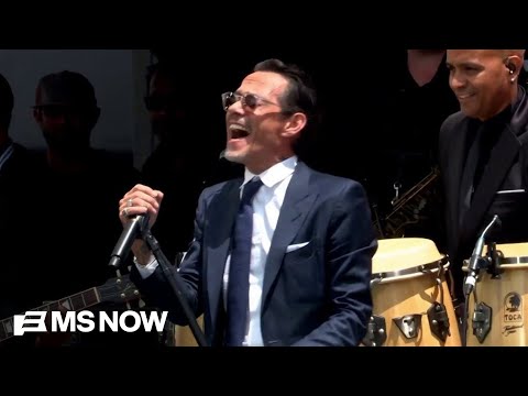 Marc Anthony Shines at Obama Presidential Center Opening