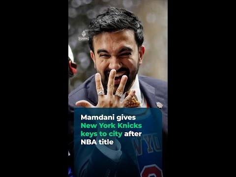 Knicks Celebrate NBA Title with Keys to the City