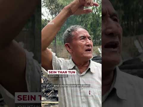 Myanmar Military Airstrike Kills Civilians in Rakhine