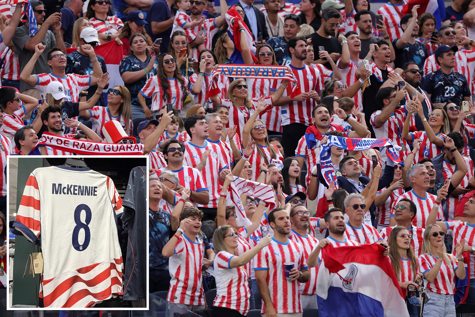 USMNT Jerseys Given to Passengers Ahead of World Cup