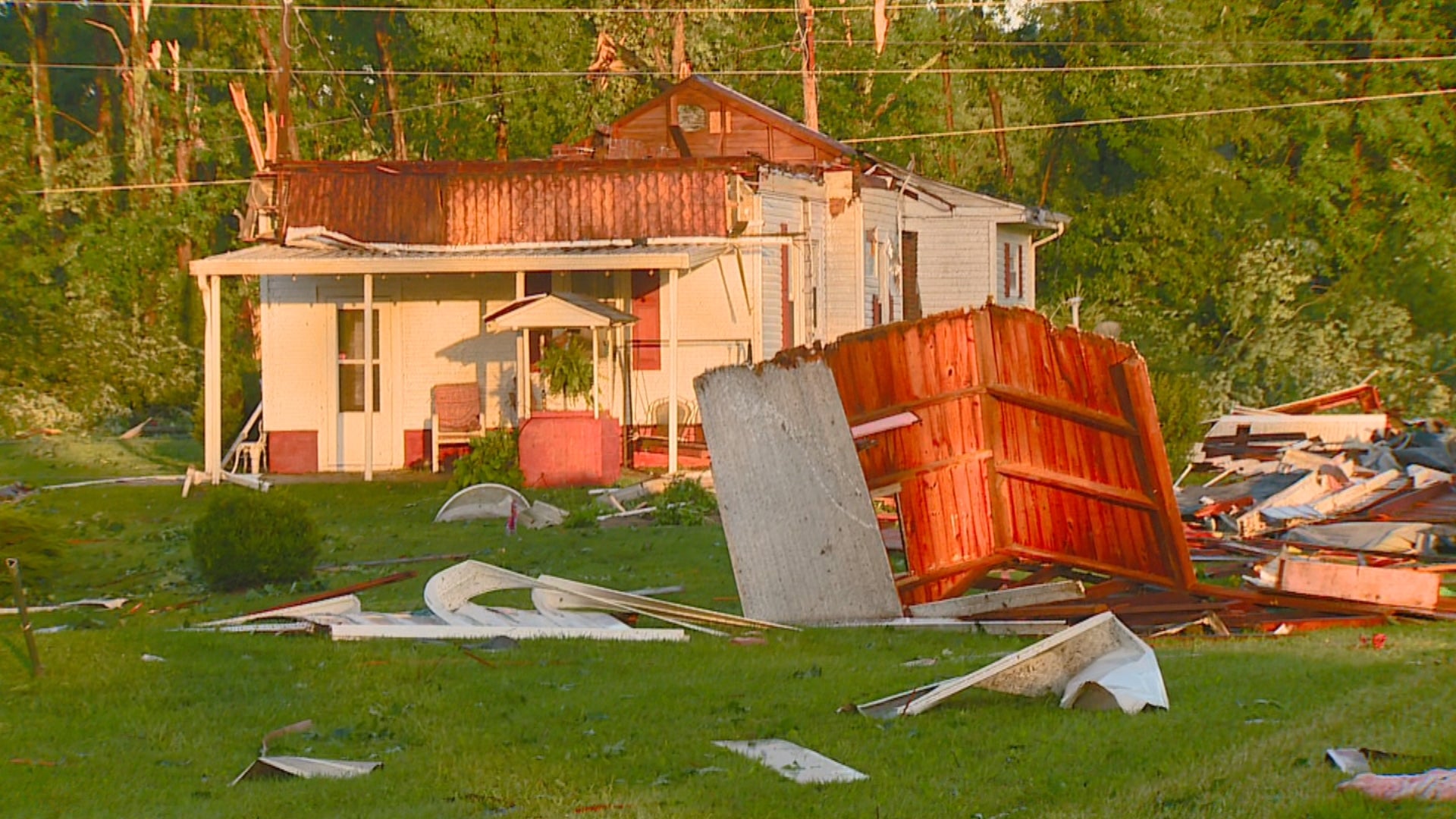 Veteran Survives Tornado in Indiana Home