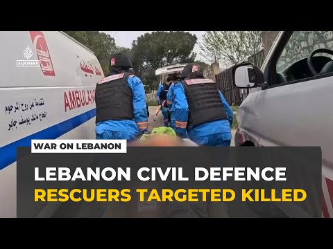 Israel Targets Civil Defence Workers in Lebanon