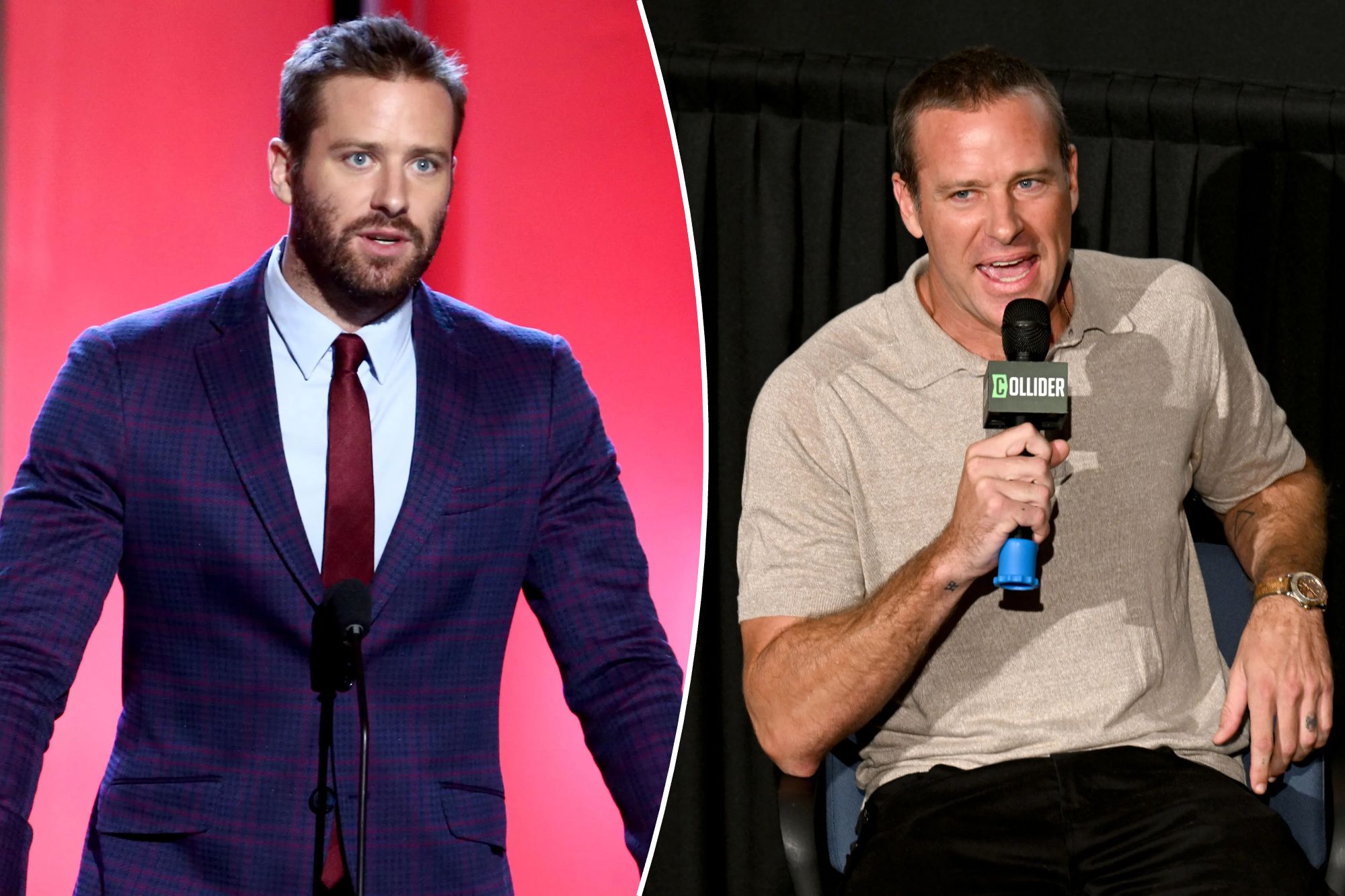 Armie Hammer Compares Exile to Crucifixion