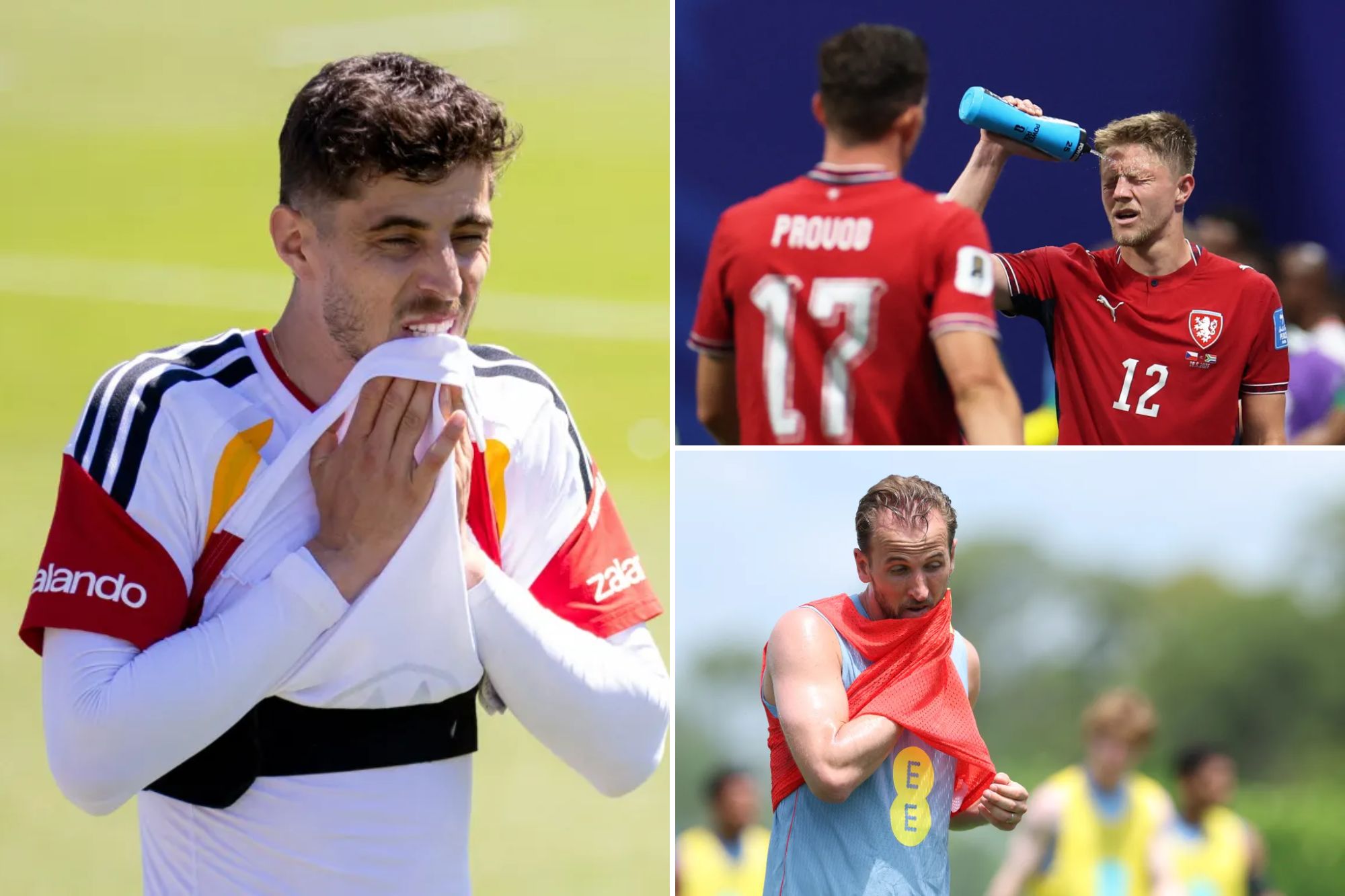 European Athletes Train for US Heat at World Cup