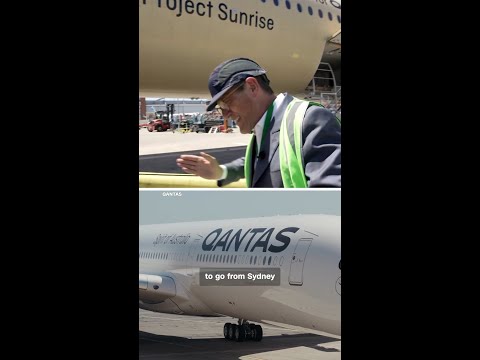 Qantas Launches Plane for 22-Hour Nonstop Flights