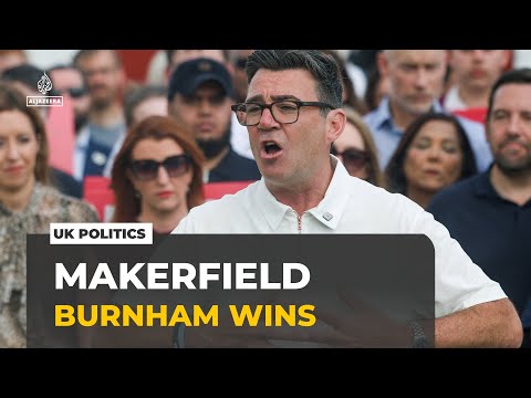 Andy Burnham Wins Makerfield By-Election with 55%