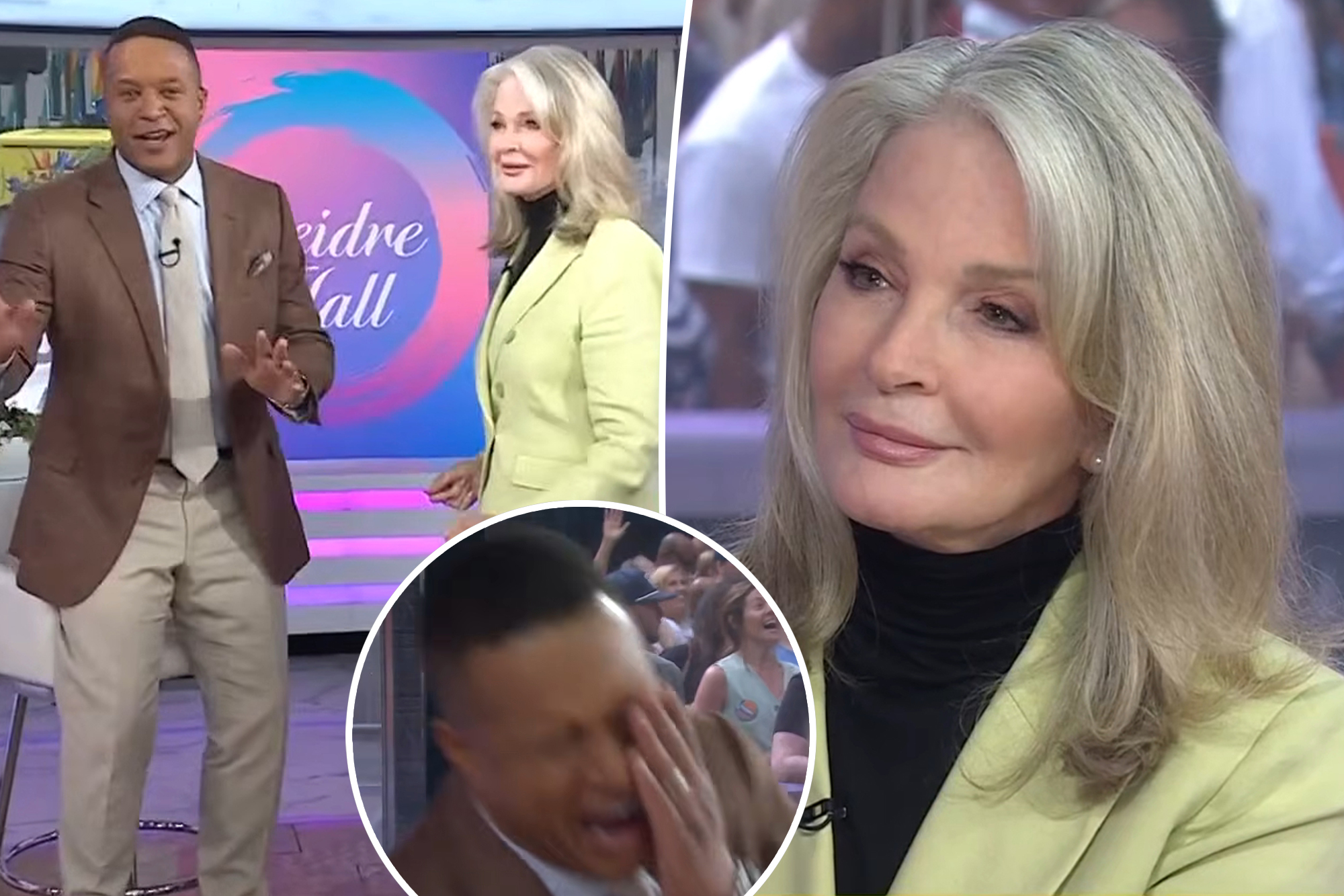 Deidre Hall Slaps Craig Melvin on Today Show