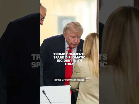 Trump’s Claims Create Diplomatic Tensions with Italy