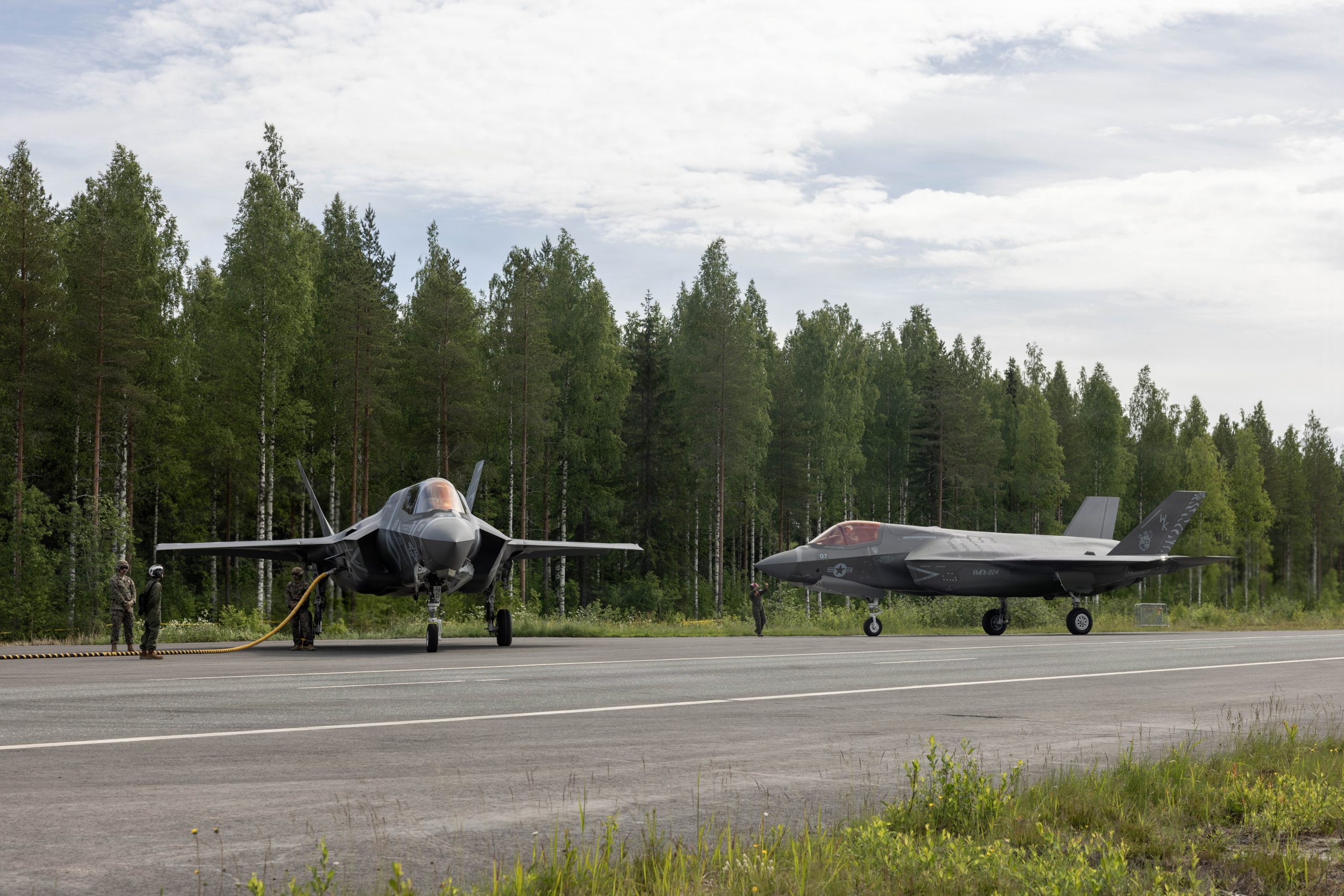 US Marine F-35s Make Historic Flight in Finland
