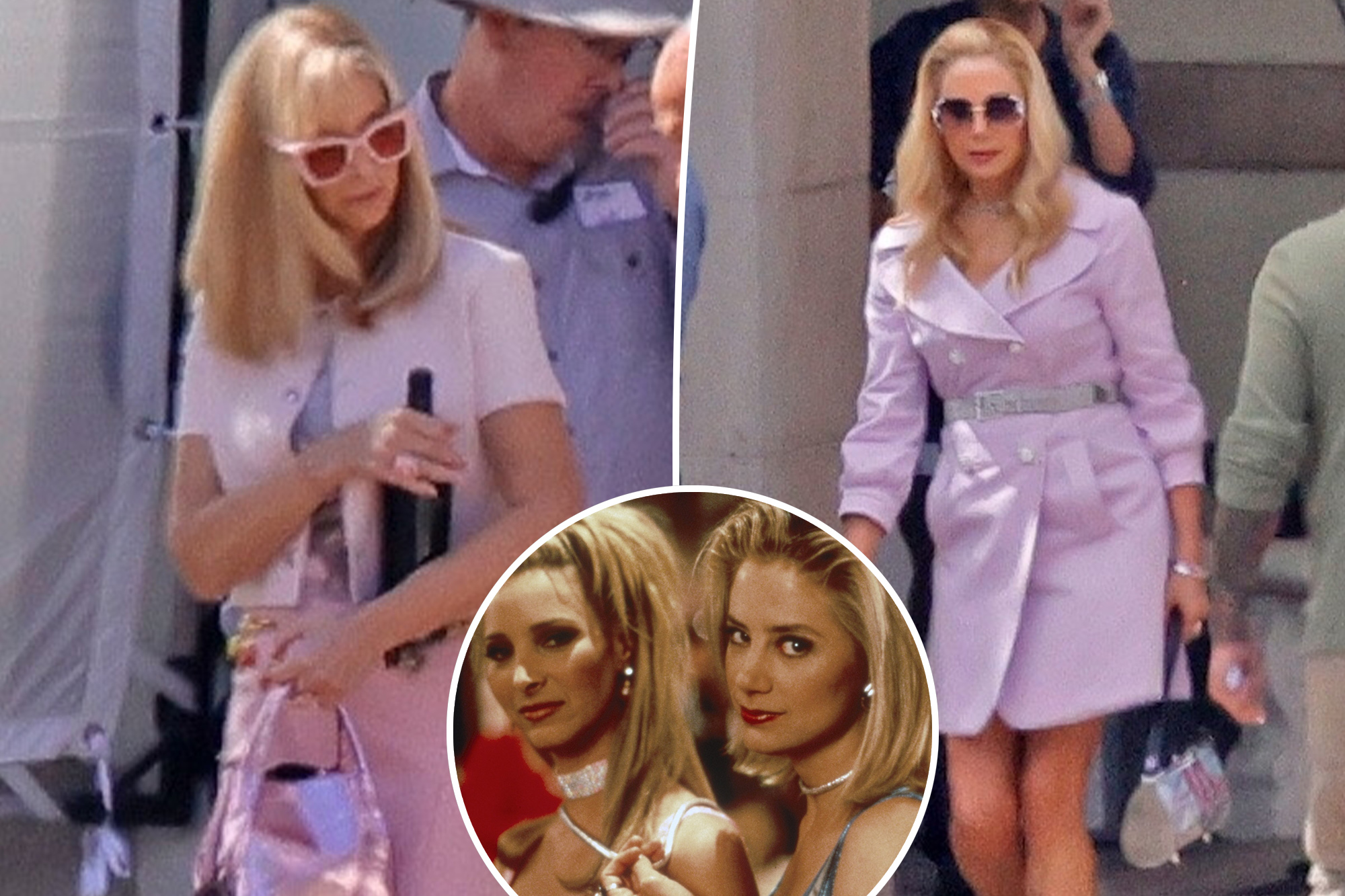 Kudrow & Sorvino Filming ‘Romy and Michele’ Sequel