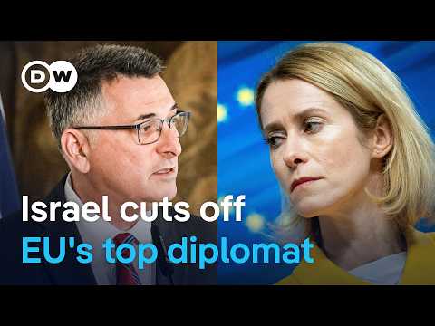 Israel Cuts Ties with EU’s Kaja Kallas Over Apartheid Remarks