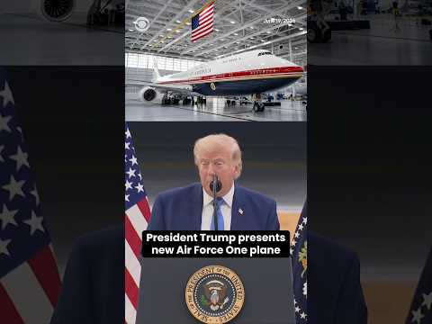 Trump Unveils New Air Force One Aircraft