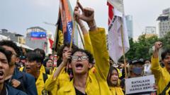 Indonesian Students Protest Fuel Price Hike and Spending