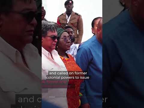 Slave Trade Reenacted in Accra for Juneteenth