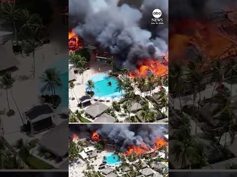 Tragic Fire at Dominican Republic Resort Claims Tourist’s Life