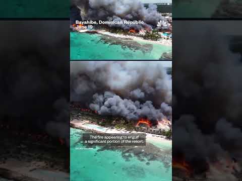 Fatal Fire at Dominican Republic Beach Resort