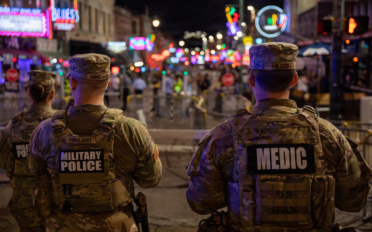 Investigation underway after National Guardsmen fatally shoot armed man in Memphis