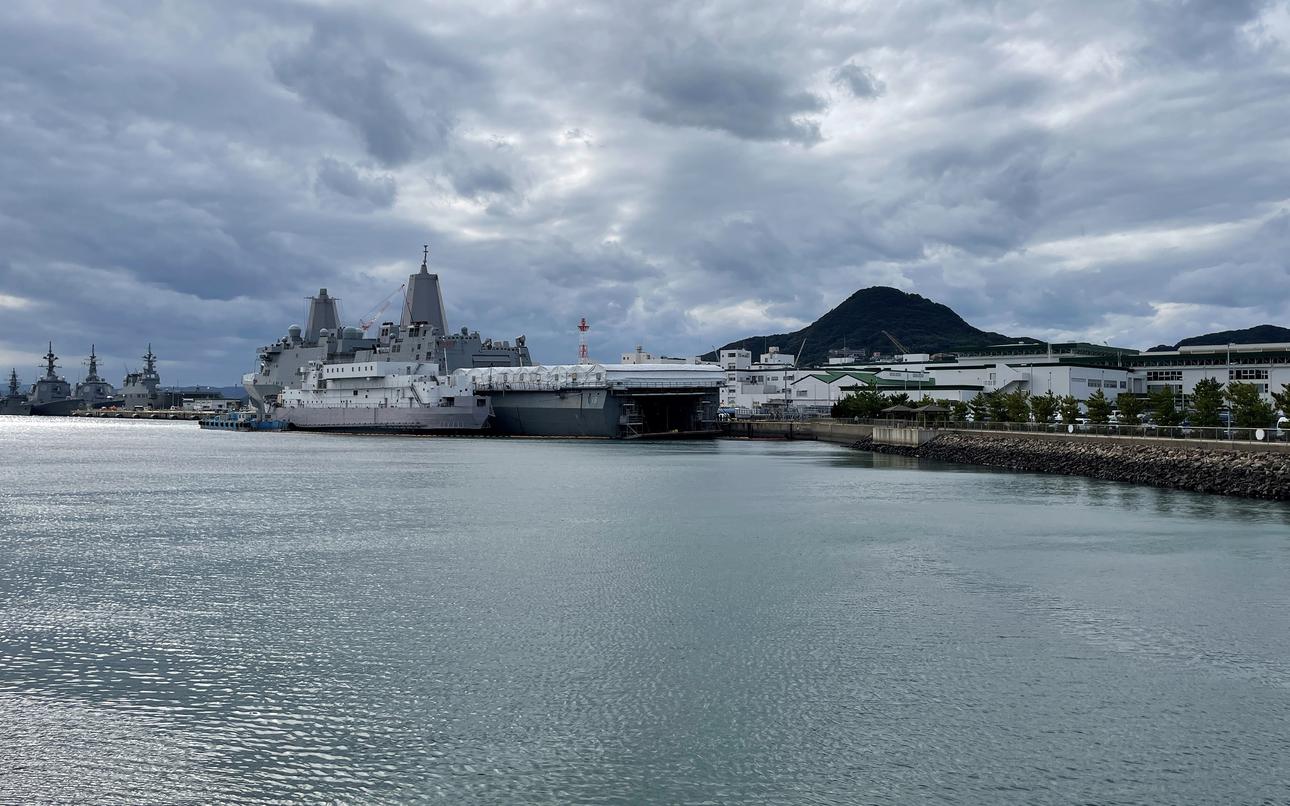 Naval base on quake-stricken southern Japan reports no injuries or damages