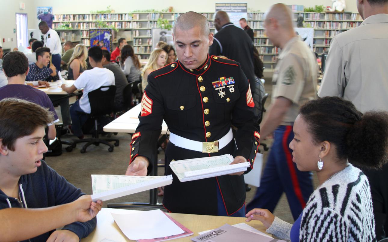 Marines seek new use of Army-created personality test as means of gleaning keener insights
