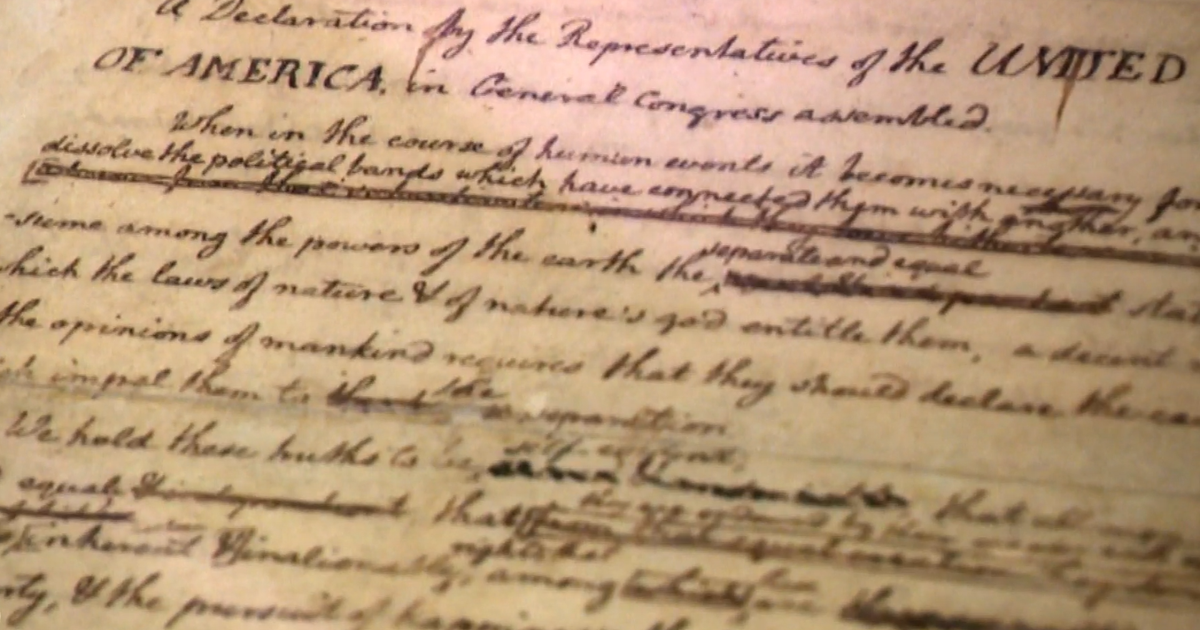 New Library of Congress exhibit features rare draft of Declaration of Independence