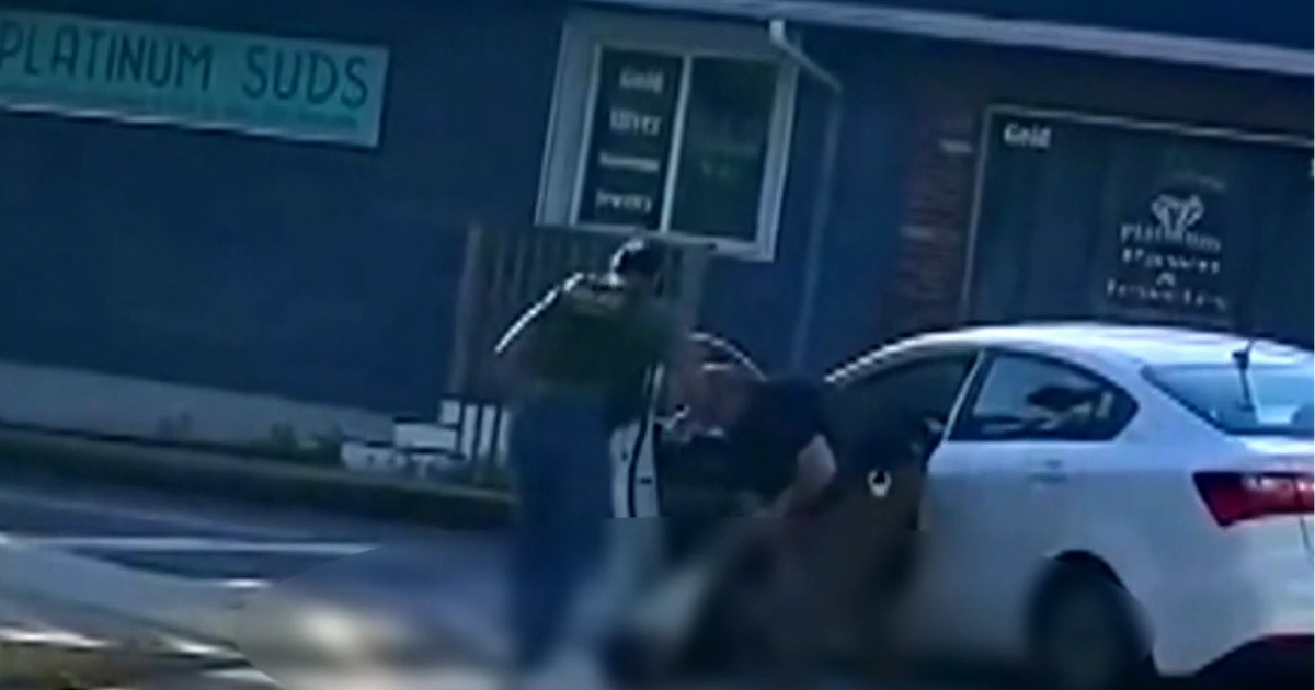 Security video captures moments after man was fatally shot by ICE in Maine