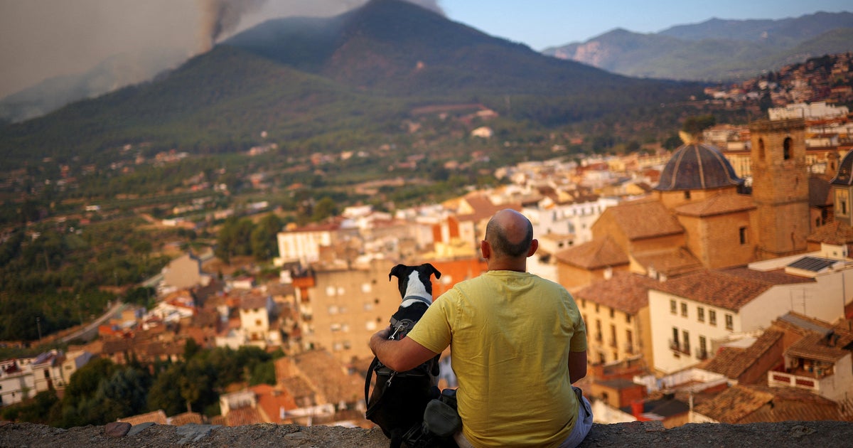 Massive wildfires in France, Spain being fought ahead of forecast heat wave