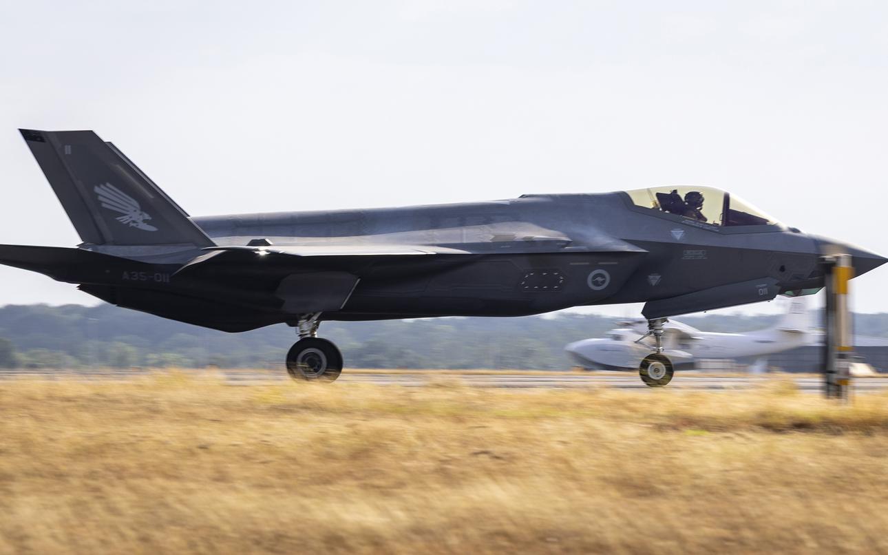 Stealth fighters assemble for multinational combat training in Australia