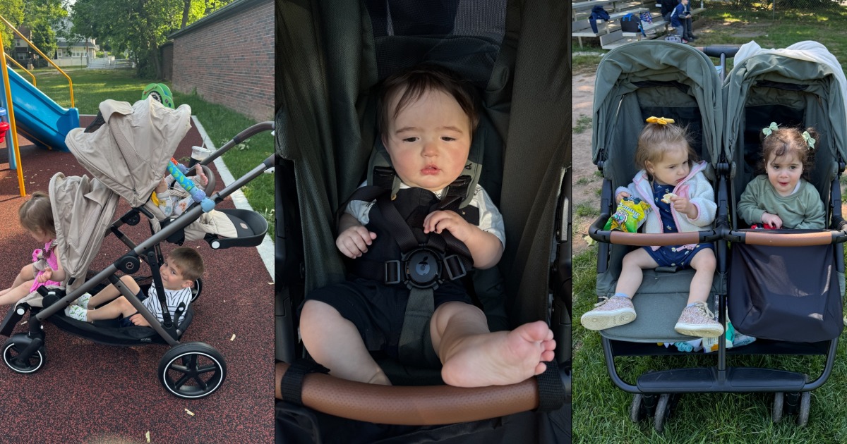 The best double strollers in 2026, tested by a real mom, with 3 small kids