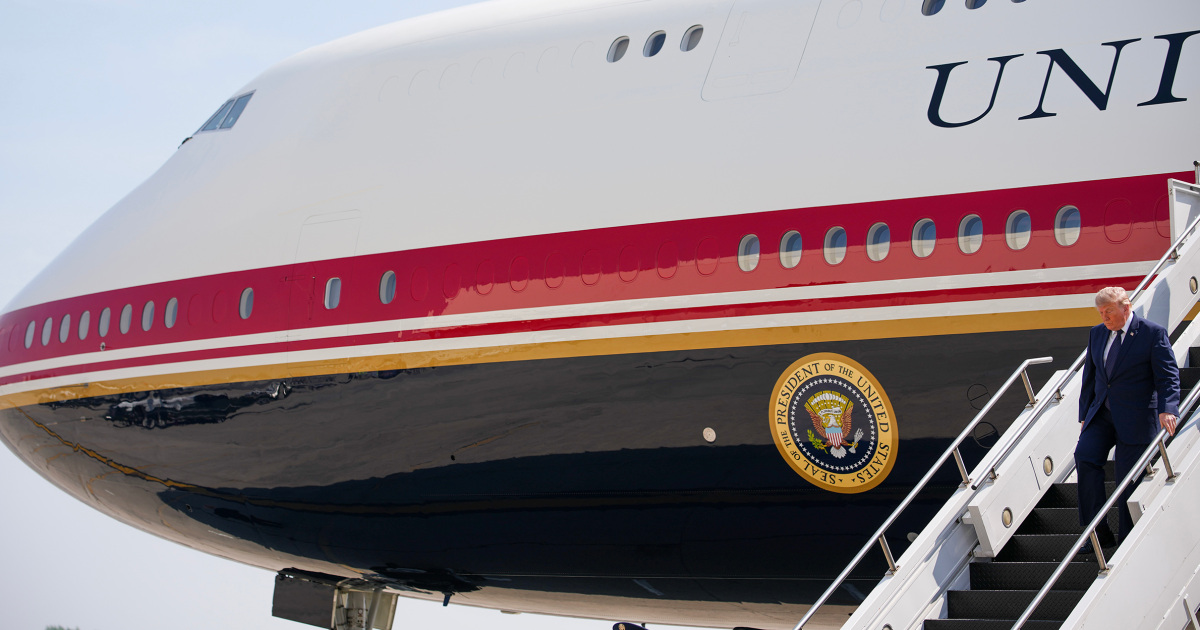 Trump says new Air Force One will be sent away for upgrades, amid security concerns