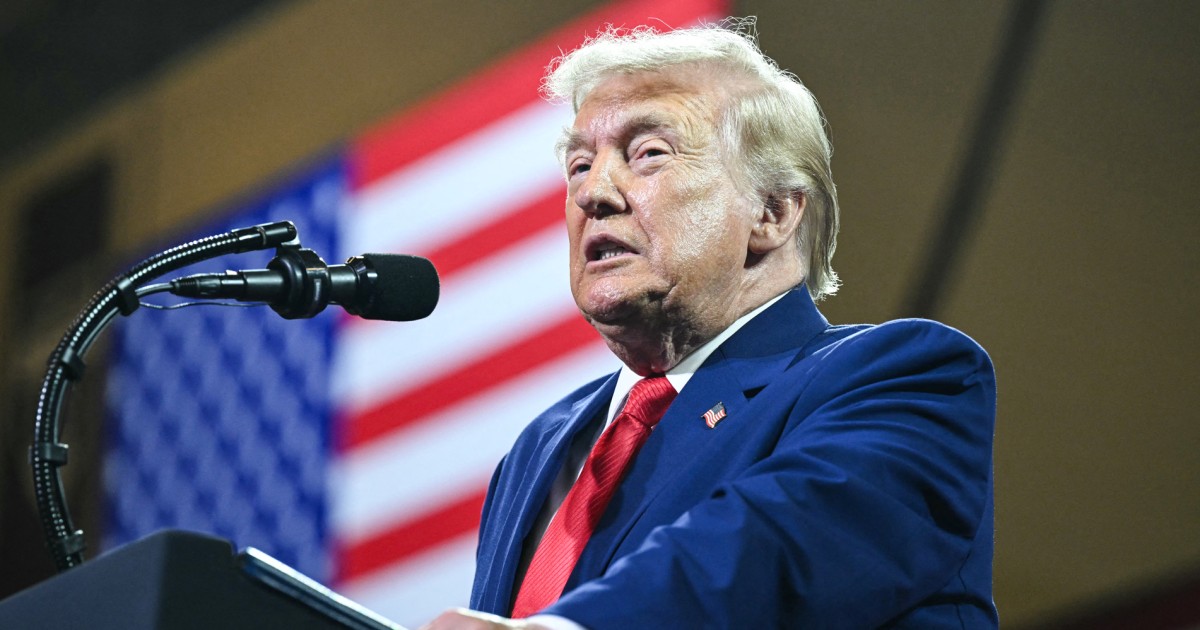 Trump hypes Mike Collins’ Senate campaign at Georgia rally