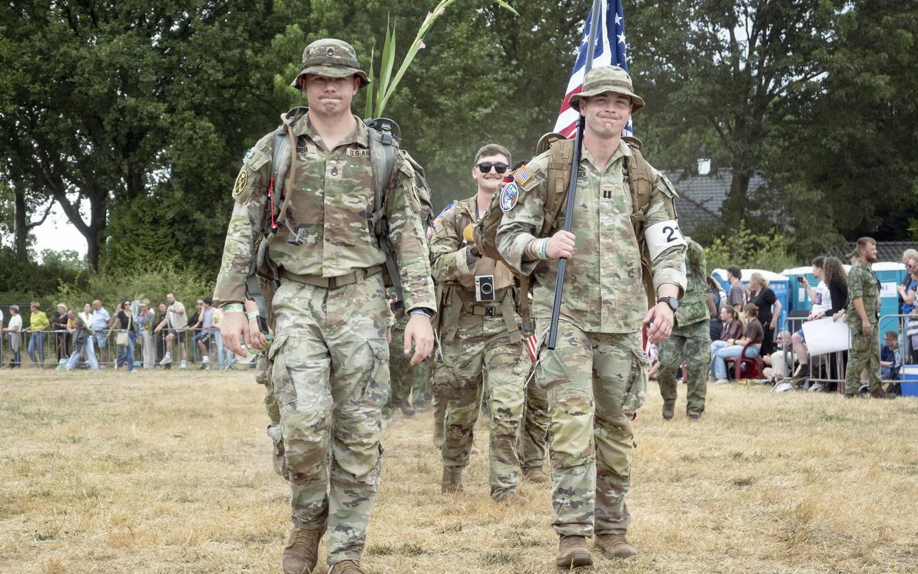 The man behind the march: Former airman keeps US troops stepping at Nijmegen