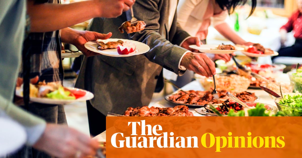 Like most Britons, I am an elite all-you-can-eat buffet athlete – with an unbeatable approach | Emma Brockes