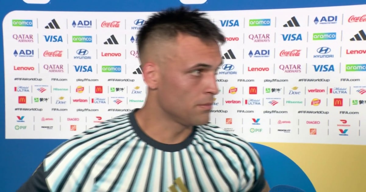 Lautaro Martínez: “Fue un partido que queda para el recuerdo”