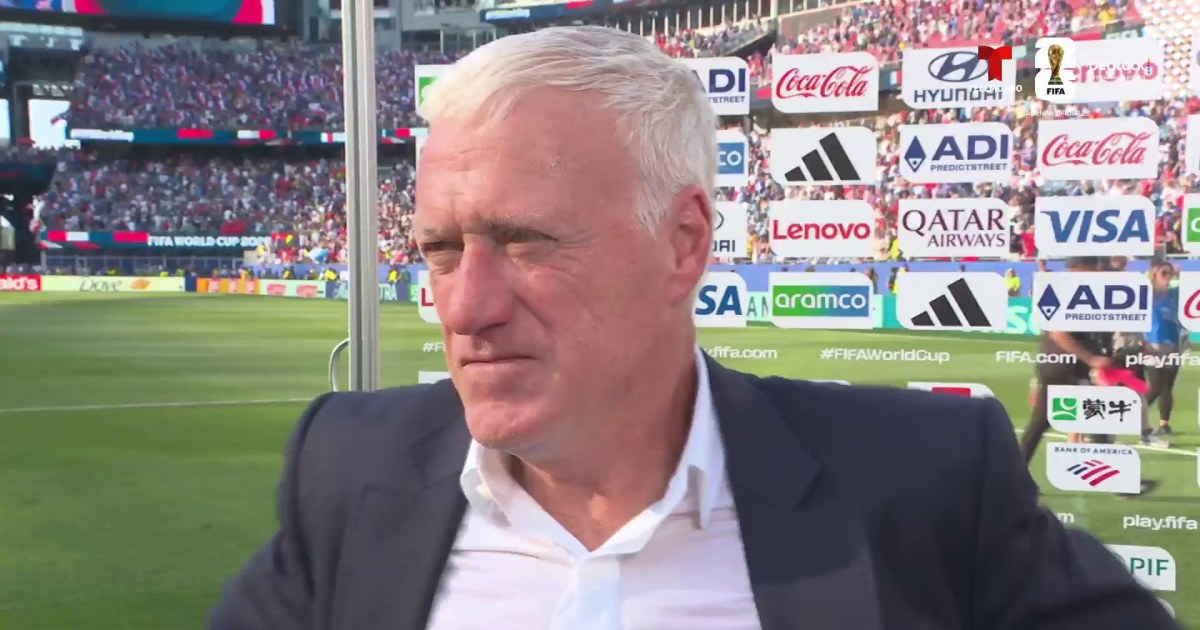Deschamps: “Tengo jugadores fantásticos; de lo contrario, no habríamos llegado hasta aquí”