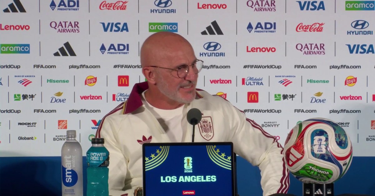 Luis De la Fuente: "Soy admirador de Scaloni en lo futbolístico y es una gran persona"