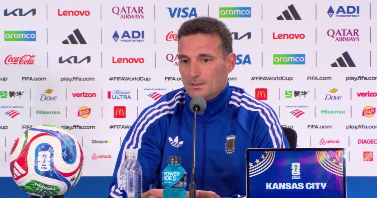 Scaloni transmite confianza antes del duelo con Suiza: "El equipo está bien"
