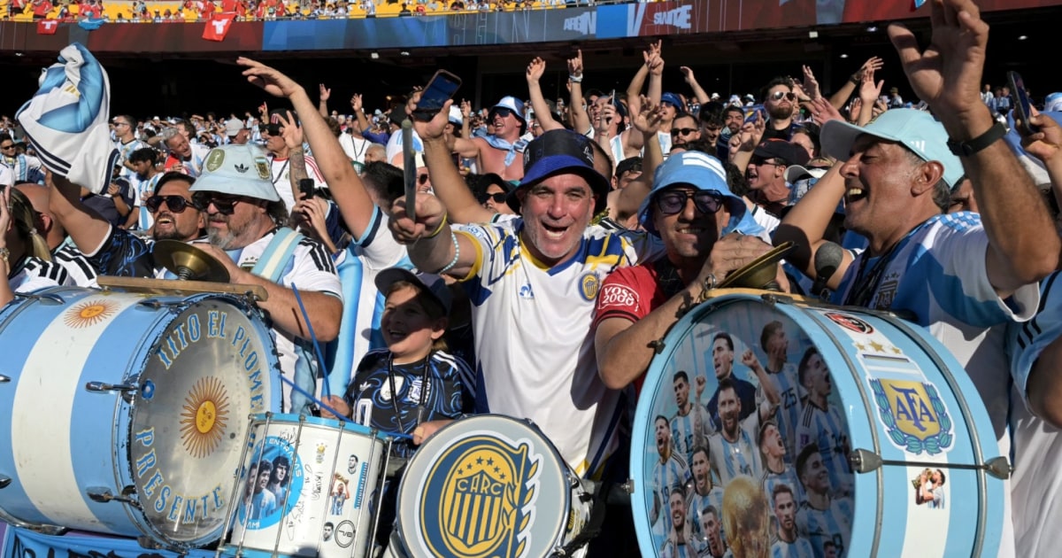 ¡Poder europeo y sudamericano! Aficiones alentan selecciones para ganar un boleto a semifinal