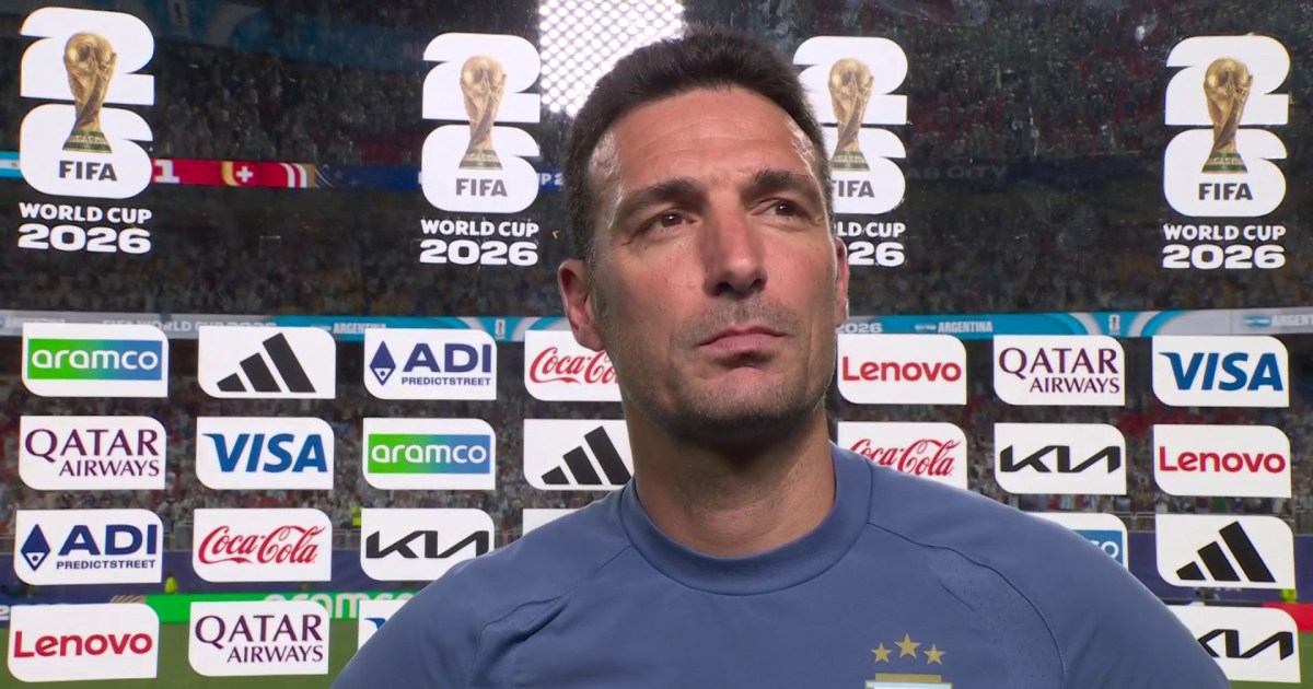 Scaloni tras el pase de Argentina a semifinal: "Da igual que sea Inglaterra o sea Noruega"