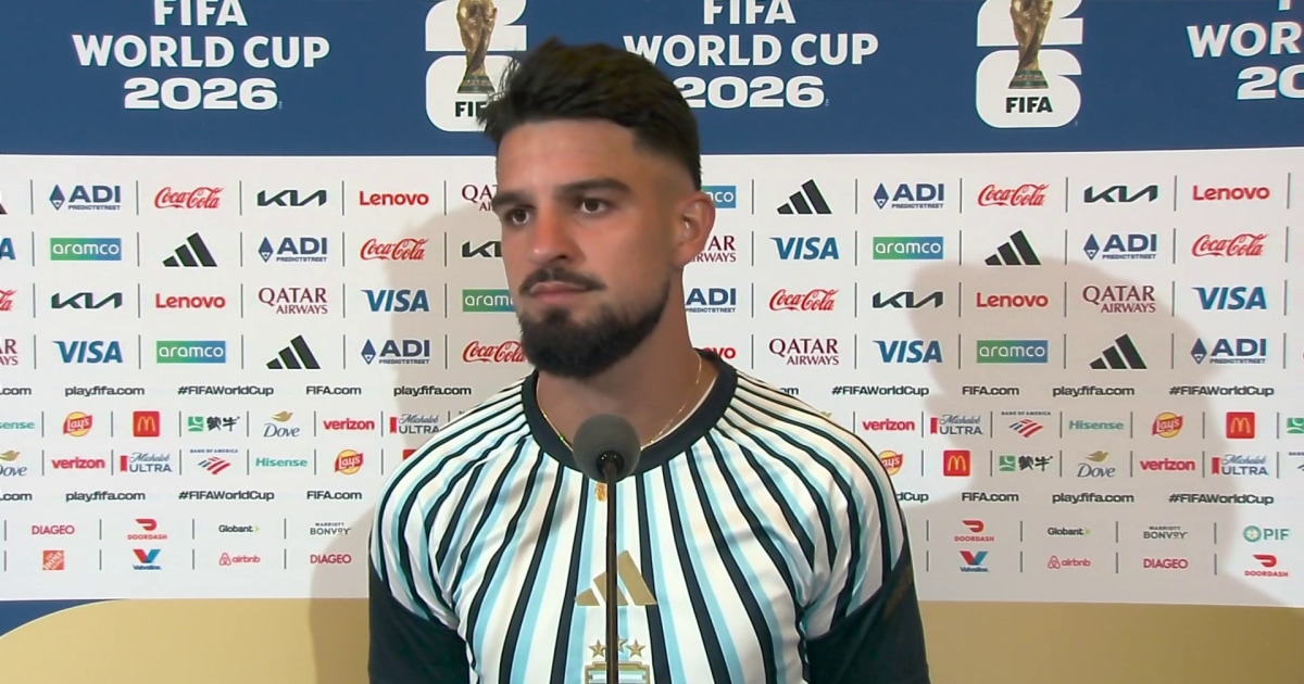 López tras triunfo de Argentina: "Es un partido especial; estamos preparados para lo que viene"