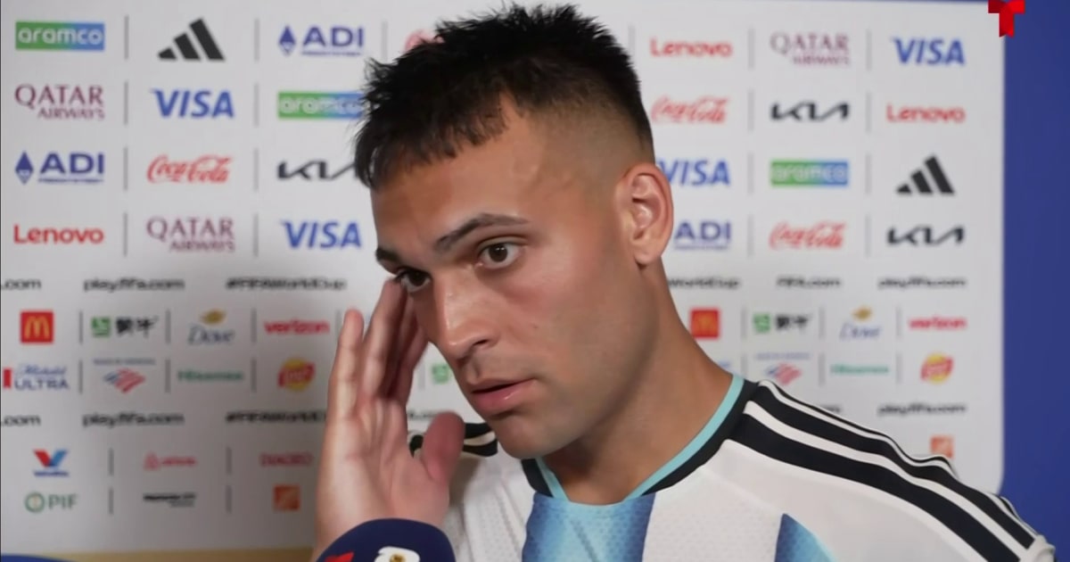 Lautaro Martínez: “Vamos con un equipo de mucha jerarquía”