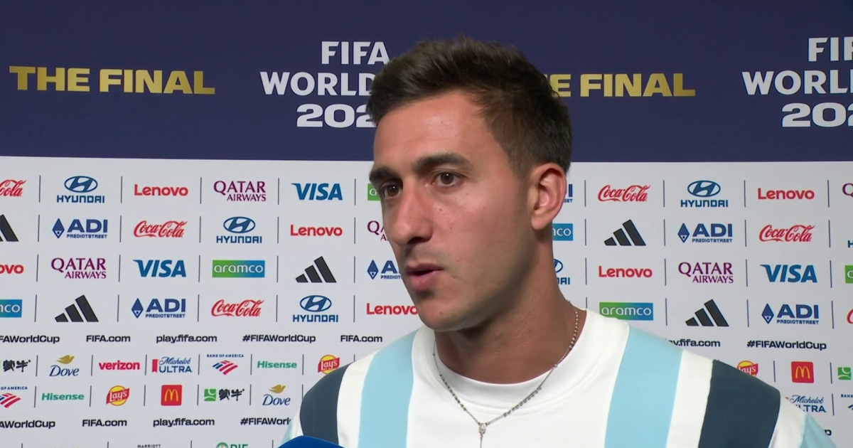 Juan Musso en la previa: "Nosotros seguimos siendo esos pibes que soñaban jugar un Mundial"