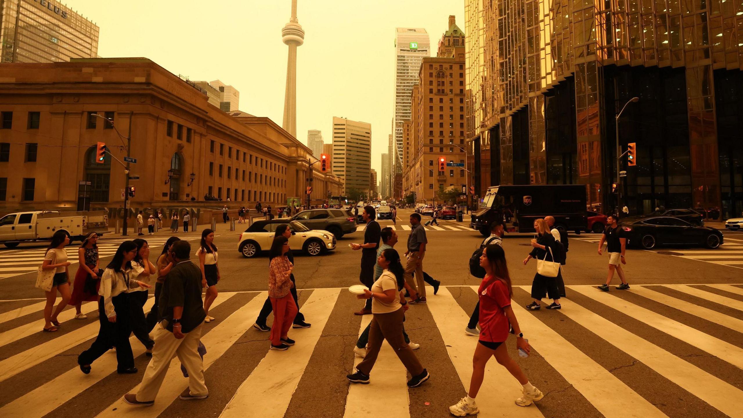 Trump threatens to tariff Canada over wildfire smoke choking northern US cities